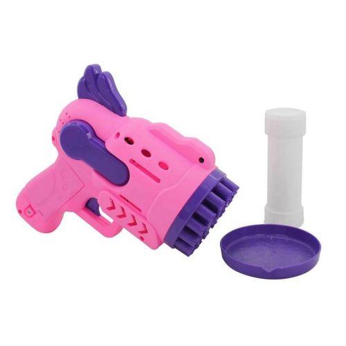 Çocuk Pilli Işıklı Köpük Atan Tabanca