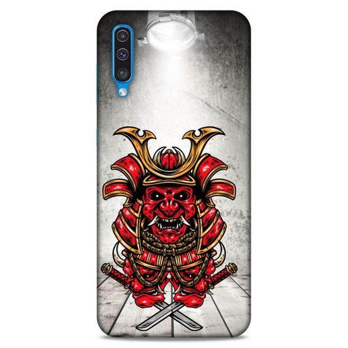 Lopard Samsung Galaxy A30s Uyumlu Kılıf Tattoo's (39) Liquid Crystal Kılıf Şeytan Dövmesi