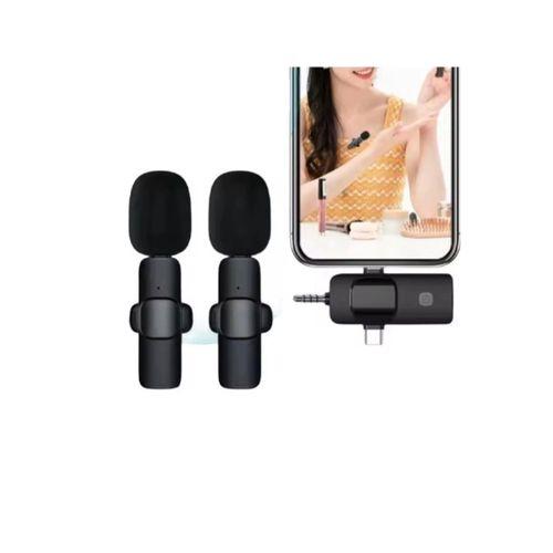 Vothoon Yüksek Kalite Profesyonel 3 In 1 Kablosuz Taşınabilir Yaka Mikrofonu Youtube Facebook Tiktok