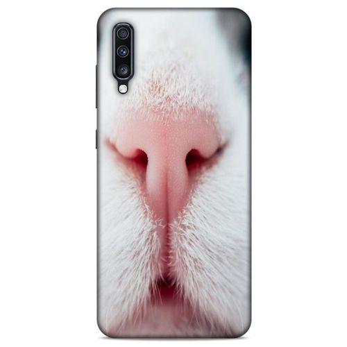 Lopard Samsung Galaxy A70 Uyumlu Kılıf Kediler (20) Koruyucu Kılıf Şirin Burun