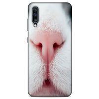 Lopard Samsung Galaxy A70 Uyumlu Kılıf Kediler (20) Koruyucu Kılıf Şirin Burun