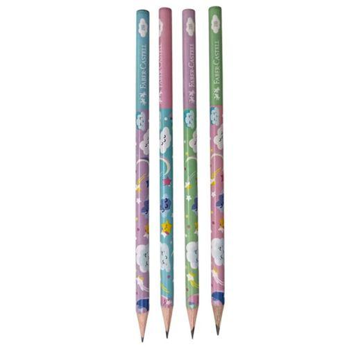 Faber Castell Sevimli Bulutlar Kurşun Kalem - 6 adet