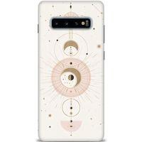 Samsung Galaxy S10 Plus Kılıf HD Baskılı Kılıf - Evren + Tam Ekran Koruyucu