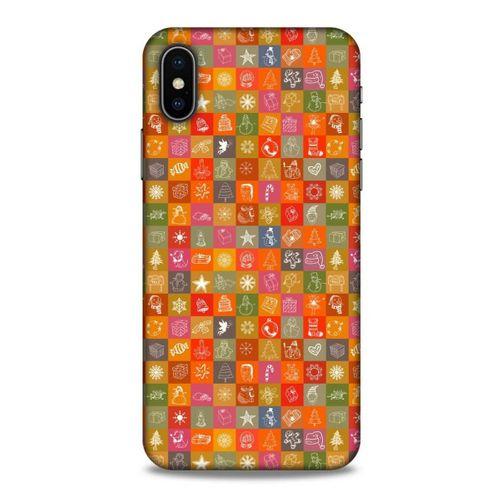 Yılbaşı Süsleri 09 Apple iPhone XS Kılıf Silikon Kapak