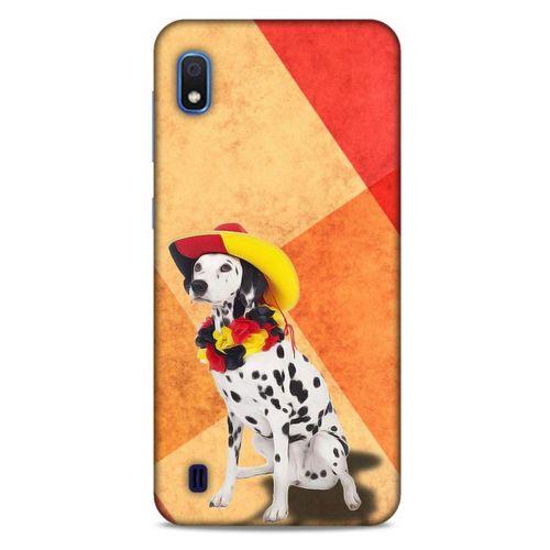 Samsung Galaxy A10 Kılıf Köpek Kıyafetleri (19) Kılıfları Dalmaçyalı Şapka