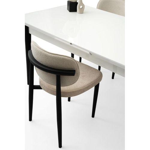 Tekno Polo MDF Açılır Mutfak Masa Sandalye Takımı 90x160