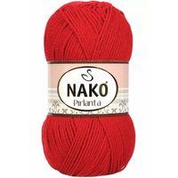 1 Adet Pırlanta Amigurumi El Örgü İpi Yünü Gelincik Kırmızı 6741