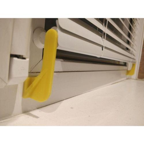 Uzun Perde Braketi 3D Baskı (Bu ürün Sadece Plastik parçadır - Almadan Önce Soru Sorabilirsiniz)