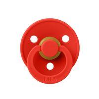 Bibs Colour Kauçuk Emzik 0-6 Ay Candy Apple