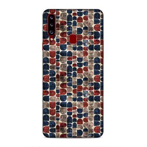 Samsung Galaxy A20s Uyumlu Kılıf Romans (24) Darbe Emici Kılıf Mozaik