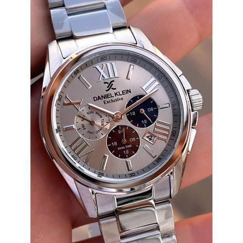 Daniel Klein Erkek Kol Saati 30 Metre Suya Dayanıklı Çelik Kordon + VS.BLKT.0664