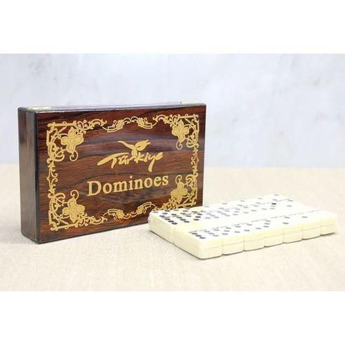 Ahşap Kutulu Domino Oyunu Alk4220
