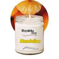 Doğal Özel Seri Kokulu Dekoratif Kavanoz Mum 210 cc - Mandalina Esansı - RYL