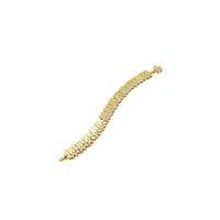 Taşlı VİP Bileklik - Altın