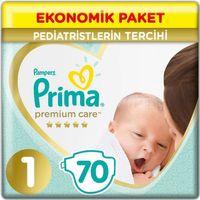 Çocuk Prima Premium Care Bebek Bezi Ekonomik Paket 1 Beden 70 Adet