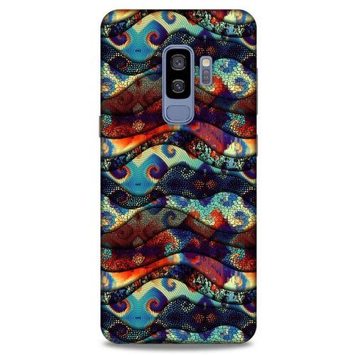Samsung Galaxy S9 Plus Kılıf Baskılı Özel Seri Taşlı (41) Tank Kılıf