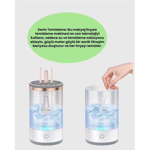 Usb  Derin Temizlik Makyaj Fırçası Yıkama Makinesi