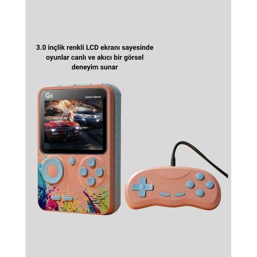 Retro Taşınabilir Oyun Konsolu 500 Klasik Oyunlu, 3.0 İnç Renkli Ekran