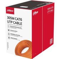 DAHUA PFM922I-6UN-C 305 METRE U/UTP 23AWG CCA TURUNCU RENK CAT6 KABLO