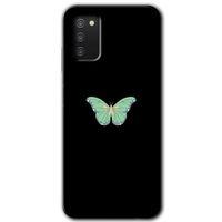 Galaxy A02s Kılıf HD Desen Baskılı Arka Kapak - Butterfly Tree + Kırılmaz Cam