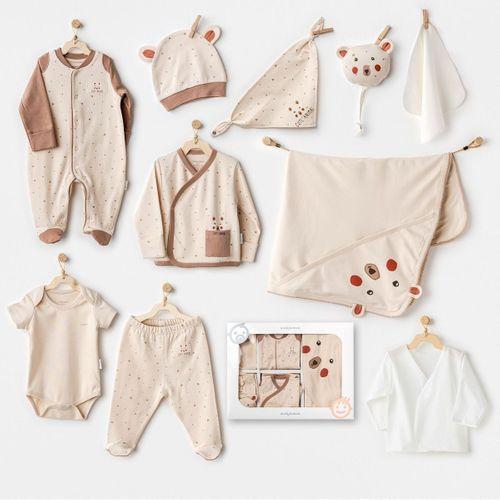 Andywawa Andywawa AC25021 Adventurous Bear 10'Lu Hastane Çıkışı Beige