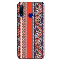 Ethnic Culture (86) Huawei Y6P Kılıf Silikon Kapak Desenli