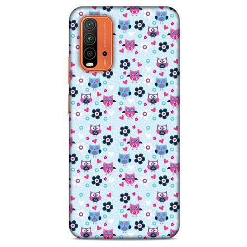 Lopard Xiaomi Redmi 9T Uyumlu Kılıf Baykuşlar (4) Koruma Kılıfı