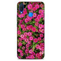 Lopard Huawei Psmart 2019 Uyumlu Kılıf Bahar (40) Fit Silikon Kılıf Koyu Pembe