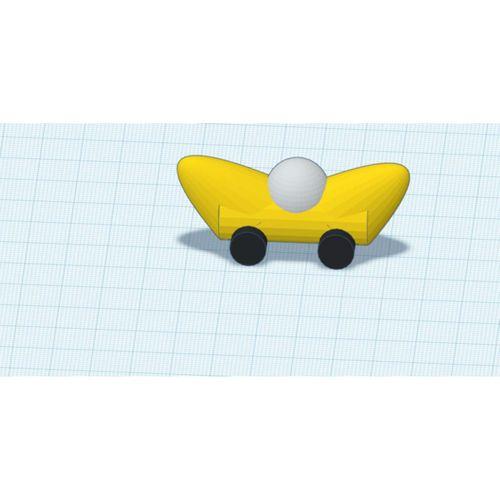 Muz Yarış Arabası (Bu ürün Sadece Plastik parçadır - Almadan Önce Soru Sorabilirsiniz)