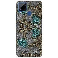 Animax Zebra Kaplan Oppo Realme C15 Kılıf Desenli Silikon