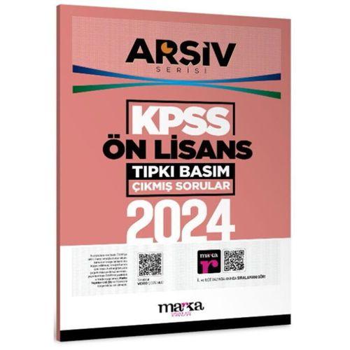2024 KPSS Ön Lisans ARŞİV Serisi Tıpkı Basım Çıkmış Sorular Marka Yayınları