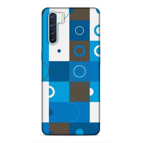 Oppo A91 Uyumlu Kılıf Insomnia (27) Tasarımlı Kılıf Mavi Beyaz