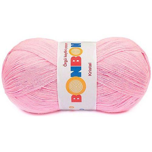 Bonbon Kristal Örgü Lif İpi 98588 Açık Pembe