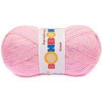 Bonbon Kristal Örgü Lif İpi 98588 Açık Pembe