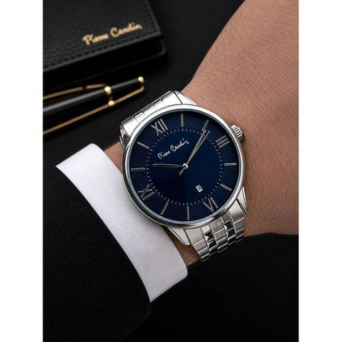 Pierre Cardin Damat Ve Takım Elbiseye Özel 2 Yıl Garantili Çelik Kordon Erkek Kol Saati VS.BLKT.1075