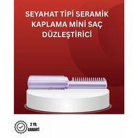 Isıtmalı Saç Düzleştirici Fırça – Kablosuz Ve Hafif Tasarım