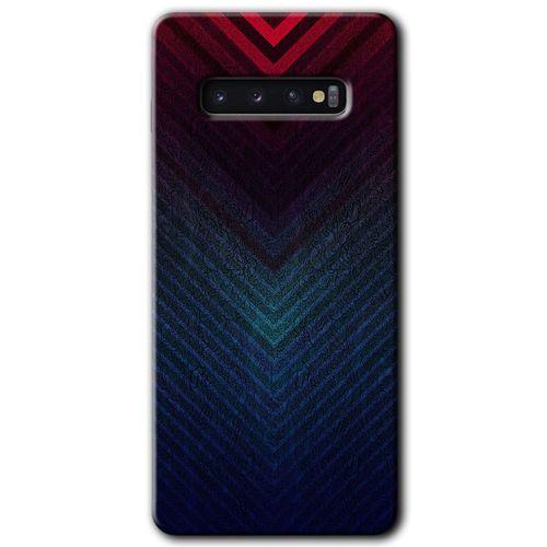 Potkal Hediye Fabrikası Samsung Galaxy S10 Kılıf HD Desen Baskılı Arka Kapak - Abstract 4