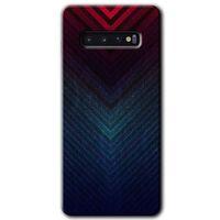 Potkal Hediye Fabrikası Samsung Galaxy S10 Kılıf HD Desen Baskılı Arka Kapak - Abstract 4