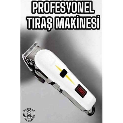 Tıraş Makinesi Profesyonel Saç Ve Sakal Kesme Milim Ayarlı Dijital Göstergeli