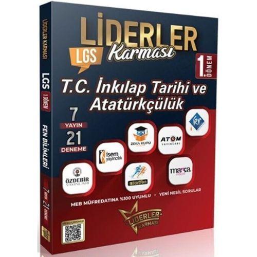 8. Sınıf LGS 1. Dönem TC İnkılap Tarihi ve Atatürkçülük 7 Yayın 14 Deneme Liderler Karması