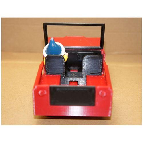 Sandmann Jon Blund Landrover Cabriolet (Bu ürün Sadece Plastik parçadır - Almadan Önce Soru Sorabilirsiniz)