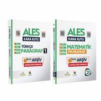 ALES Paragraf ve Problemler Kara Kutu Konu Özetli D  Çözümlü ÖSYM Çıkmış Soru Bankası 2li Set