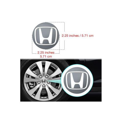 CR-V ile uyumlu Jant Dış Kapak IPG Sticker (Logo: 4.75cm Jant Kapak Çapı: 5.71 cm)