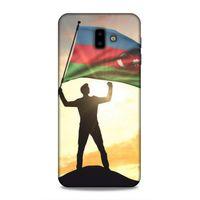 Samsung Galaxy J6 Plus Uyumlu Kılıf Azarbaijan (3) Kapak Azerbaycan Bayrak