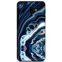 Mermer Lacivert Xiaomi Mi 9 Kılıf