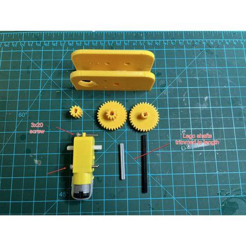 Beyaz Tahta Manyetik Mermer Asansörü için Dişli Motor Adaptasyonu (Bu ürün Sadece Plastik parçadır - Almadan Önce Soru Sorabilirsiniz)