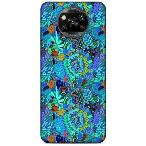 Graffitix (3) Desenli Silikon Kapak Xiaomi Redmi Poco X3 Kılıf