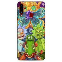 Samsung Galaxy A20s Uyumlu Kılıf Rick And Morty (23) Ultra Koruma Kılıfı Toby Matthews