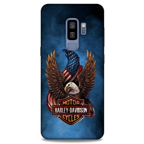 Samsung Galaxy S9 Plus Uyumlu Kılıf Motorsiklet (2) Kabı Harley Davidson