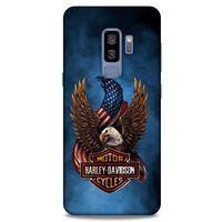 Samsung Galaxy S9 Plus Uyumlu Kılıf Motorsiklet (2) Kabı Harley Davidson
